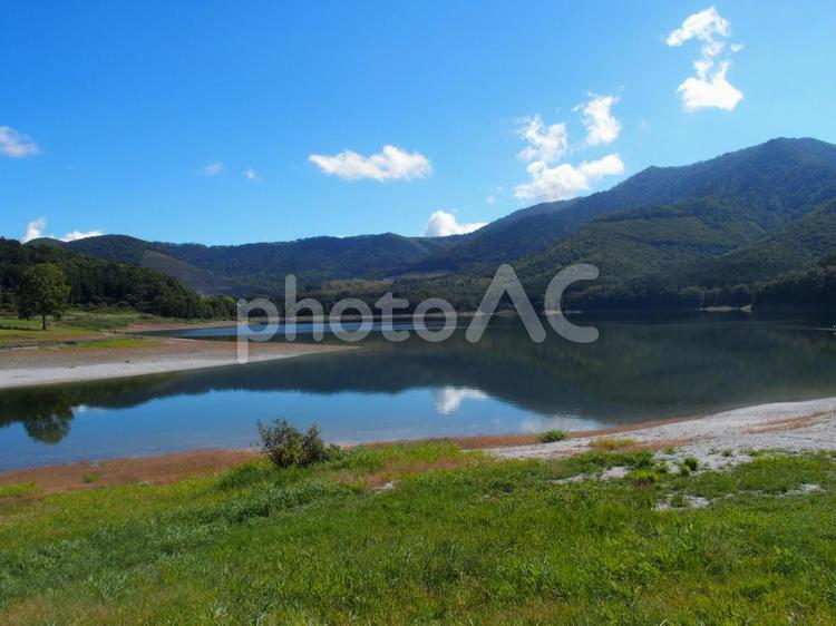 北海道　南富良野　かなやま湖 北海道,南富良野,かなやま湖の写真素材