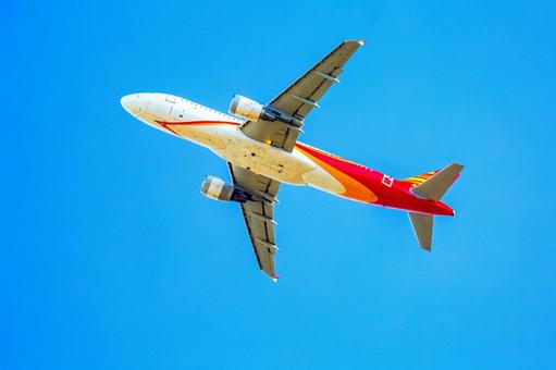 飛行機 航空機,旅客機,ジェット機の写真素材