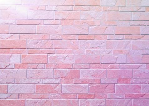 Pink gradation brick wall with light shining through, JPG Pink gradation brick wall with light shining through, JPG