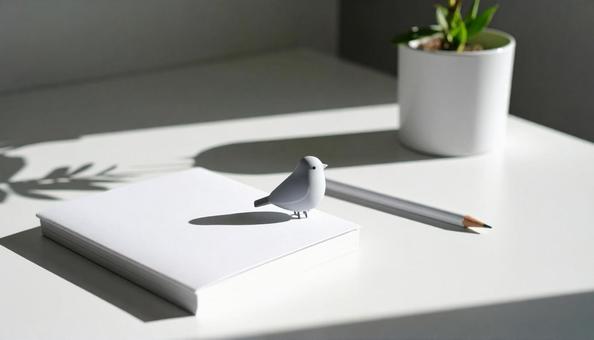 小鳥の陶器の置物の写真