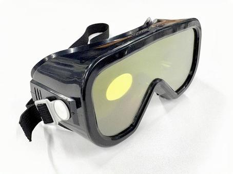 視覚障害体験ゴーグル 05 ゴーグル,視覚体験,不自由の写真素材