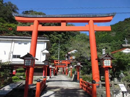 島根県-太鼓谷稲成神社-鳥居 島根県-太鼓谷稲成神社-鳥居の写真