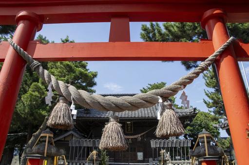 大浜稲荷社 碧南市 大浜稲荷社,碧南市,神社の写真素材