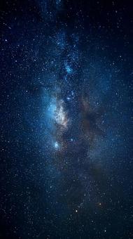 満天の星、輝く夜空 満天の星、輝く夜空の写真