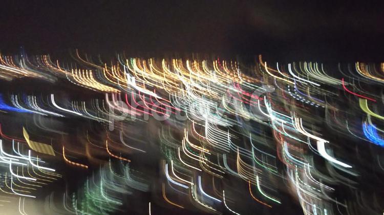 揺らして撮った夜景 夜景,夜,背景の写真素材