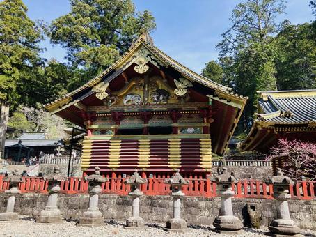 日光東照宮 上神庫 想像の象 日光東照宮 上神庫 想像の象 日光東照宮,世界遺産,栃木県日光市の写真素材