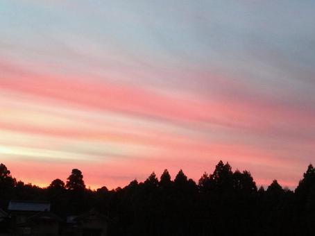 夕暮れ時の写真