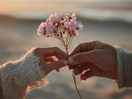 感謝の気持ちを伝える花束 感謝の気持ちを伝える花束の写真