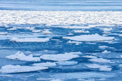 Photo, drift ice field, ice, ice field, 