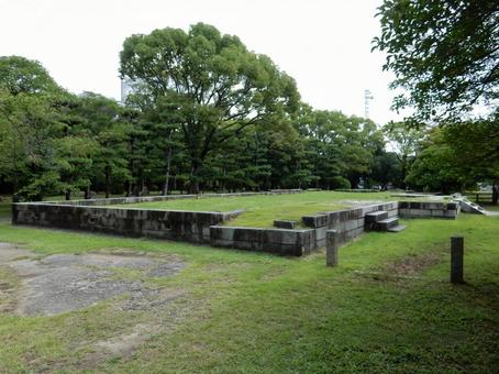 【風景写真】広島城の風景 広島城,城,風景の写真素材