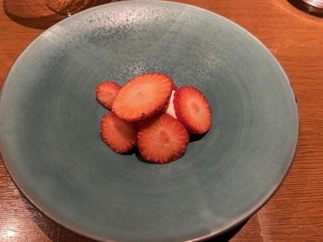 苺アイスの写真