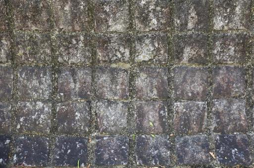 石張り舗装 テクスチャ,背景,風景の写真素材