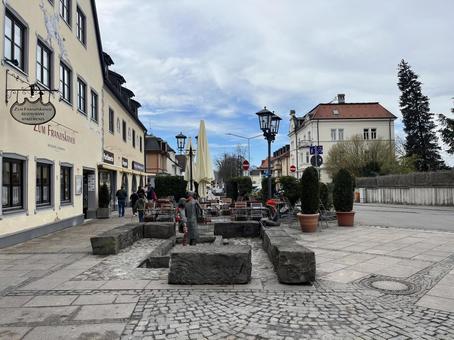 フュッセン フュッセン フュッセン,バイエルン,ドイツの写真素材