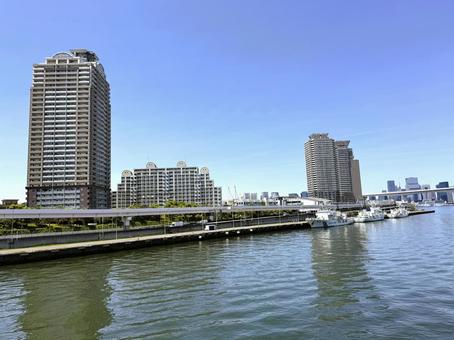 2025年春 昼間の東京江東区の風景 2025年春 昼間の東京江東区の風景の写真