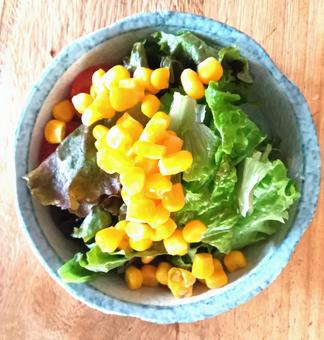Photo, vegetables, salad, lettuce, 
