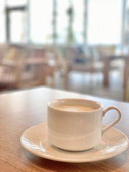 コーヒーカップ カプチーノ2 コーヒーカップ カプチーノ2 コーヒー,カフェ,コーヒーカップの写真素材