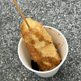 いもフライ いもフライ おやつ,揚げ物,ソウルフードの写真素材