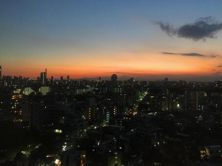 夕焼け空 夕焼け空の写真
