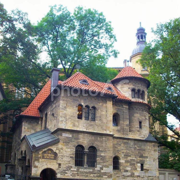 クラウス・シナゴーグ（プラハ・チェコ） クラウス・シナゴーグ,ユダヤ教,プラハの写真素材