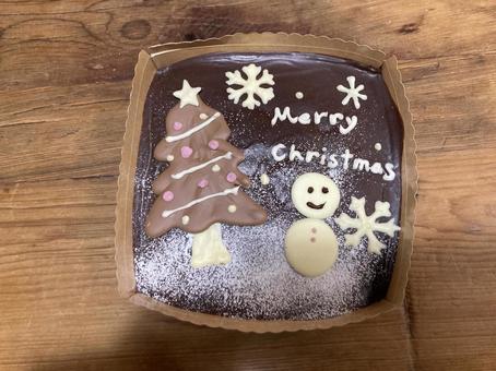 Photo, christmas, cake, chocolate, 