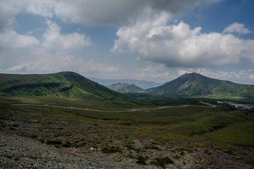 阿蘇山火口周辺 阿蘇山火口周辺の写真