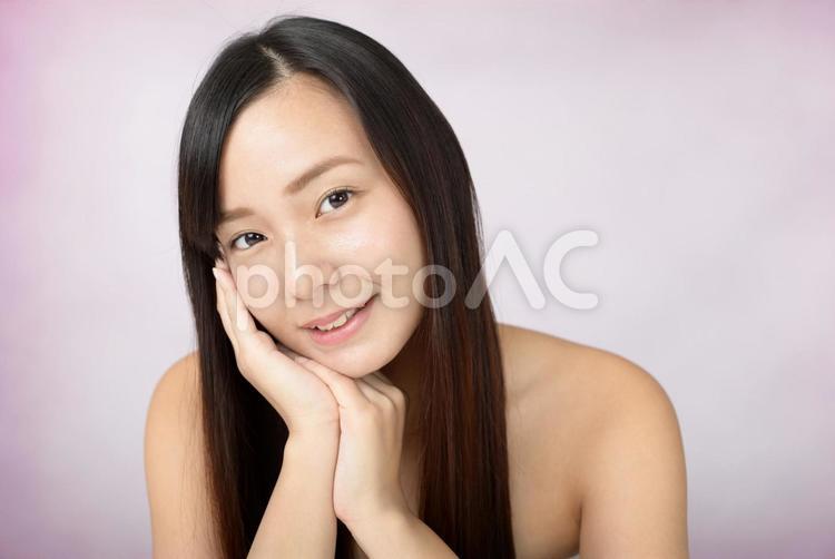 ヘアケアイメージ ヘアケア,女性,美容の写真素材