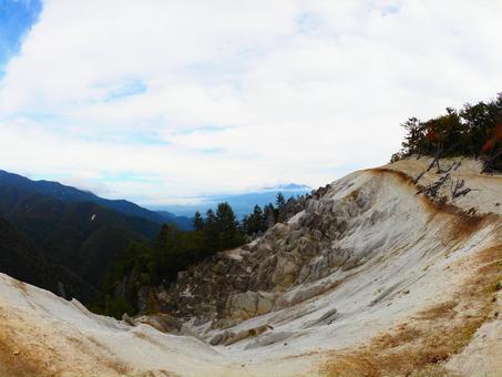 南アルプス・日向山山頂 南アルプス・日向山山頂の写真