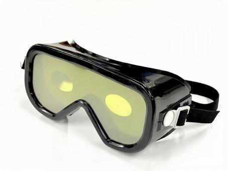 視覚障害体験ゴーグル 09 ゴーグル,視覚体験,不自由の写真素材