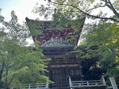 多宝塔 多宝塔 熊谷寺,徳島県,阿波市の写真素材