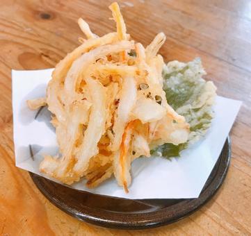 天婦羅 天婦羅,野菜天,天ぷらの写真素材