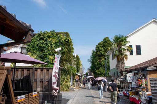 埼玉県川越市の街並み 埼玉県川越市の街並み 川越,観光スポット,路地の写真素材