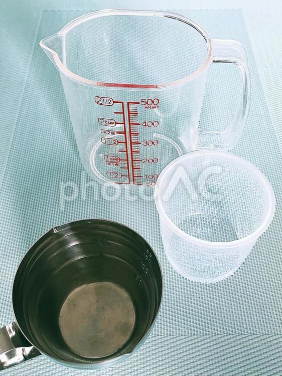 計量カップいろいろ２ 計量カップ,メジャー,カップの写真素材