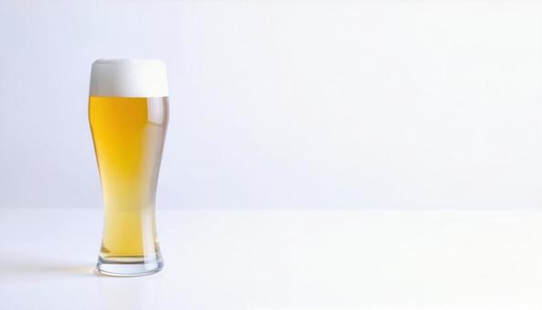 生ビール、コピースペース 生ビール、コピースペースの写真