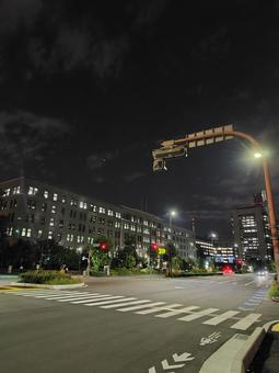 深夜の霞ヶ関 深夜の霞ヶ関の写真