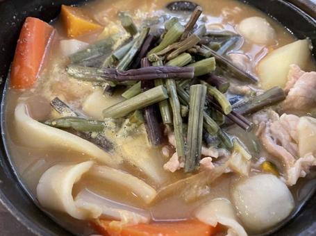 ほうとう ほうとう ほうとう,料理,名物料理の写真素材