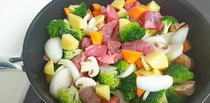 カレーの具材 カレーの具材の写真
