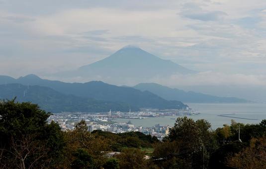 日本平からの富士山 日本平からの富士山の写真