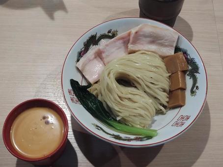 Chilled tantan tsukemen, JPG Chilled tantan tsukemen, JPG