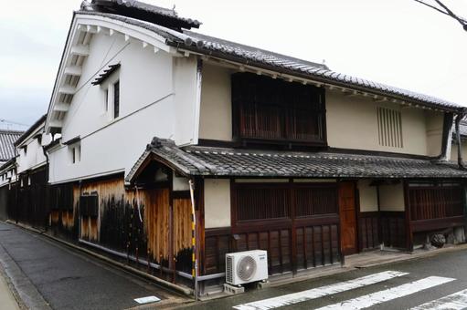 酒蔵のある街並み 白壁・日本酒蔵元 奈良 酒蔵のある街並み 白壁・日本酒蔵元 奈良 酒蔵,蔵元,日本酒の写真素材