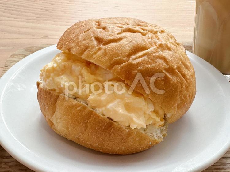 たまごサンド たまごサンド,パン,たまごの写真素材