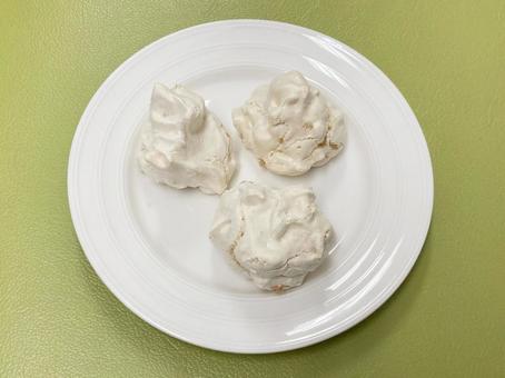 メレンゲのお菓子 メレンゲのお菓子の写真