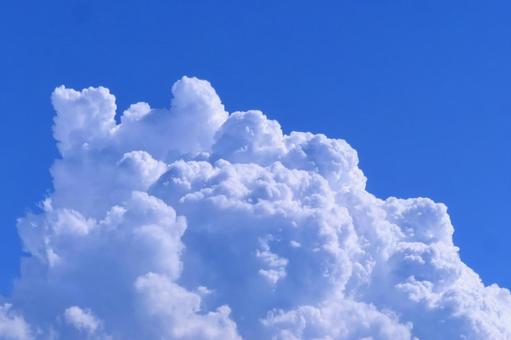 空画像・背景素材/入道雲・青空 空画像・背景素材/入道雲・青空 入道雲,空,雲の写真素材