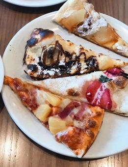 スイーツピザ スイーツピザ ピザ,スイーツ,美味しいの写真素材