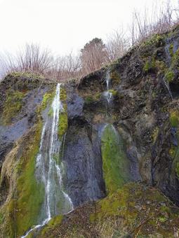 フンベの滝 自然,風景,木の写真素材