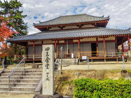 【奈良県】奈良市・西大寺 西大寺,寺社仏閣,パワースポットの写真素材