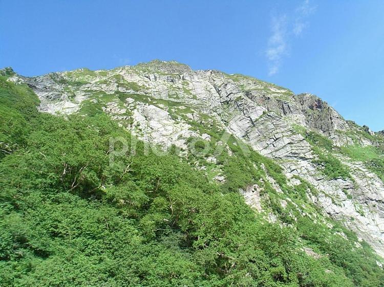 日本　山梨　南アルプス　北岳 日本,山梨,南アルプスの写真素材