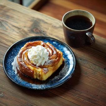 パンケーキとコーヒー-2 パンケーキとコーヒー-2の写真