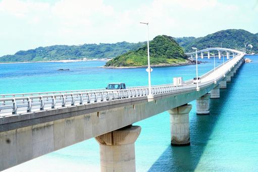 山口県角島大橋 山口県角島大橋の写真