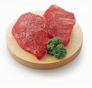 ステーキ用牛ヒレ肉 ステーキ用牛ヒレ肉の写真