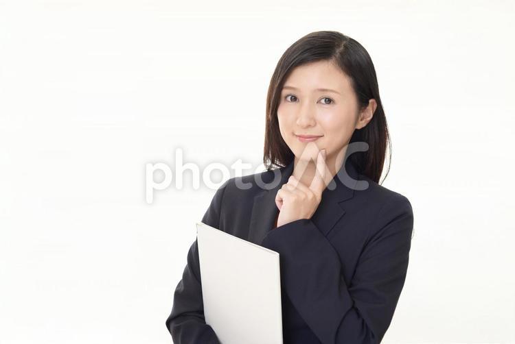 微笑むビジネスウーマン 女性,ビジネスウーマン,女の写真素材